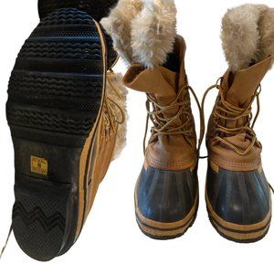 Lake N Trail winter and rain boots insulated sz 8